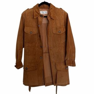 Vintage Tasha Polizzi Brown Suede Jacket